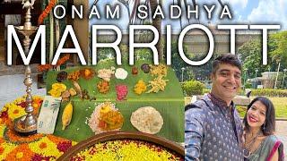 Onam Sadhya at Marriott Whitefield | Bangalore | Pookkalam | Celebrating Onam 2024