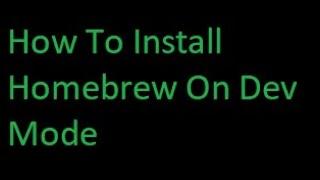 (Xbox One/Series) How To Install Homebrew (Dev Mode)