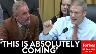 Jordan Peterson Tells Jim Jordan That De-Banking Seen During Canada Truck Protest May Come To U.S.