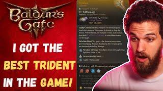 Getting the RAREST TRIDENT IN BALDUR'S GATE 3 - NYRULNA