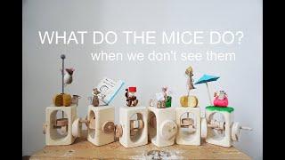 what do the mice do? wooden automata toys