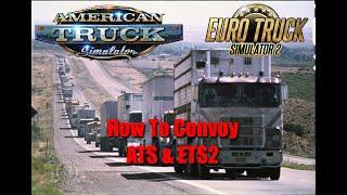 How To Convoy American Truck Simulator & Euro Truck Simulator 2