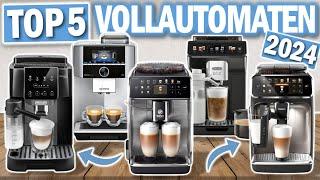 Top 5 KAFFEEVOLLAUTOMATEN 2024 | Die Besten Kaffee Vollautomaten für Zuhause
