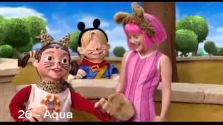 LazyTown - My 50 Stephanie and Sportacus's Fanvids by Artists Megamix 2013