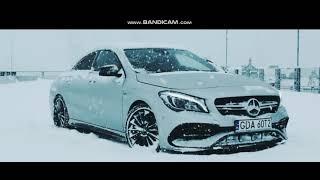 Mercedes CLA PERFORMANCE  in SNOW Road!!!