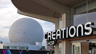 What's New At Disney's EPCOT! | NEW Creations Shop Opens, Club Cool Is Back & 50th Statues Are Up!