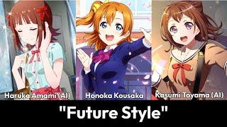 [RVC AI] Future Style - Honoka Kousaka x Haruka Amami (AI) x Kasumi Toyama (AI)