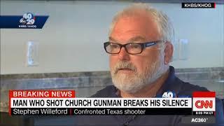 "Texas Hero" Stephen Willeford Says He Heard Gunfire and Took Action