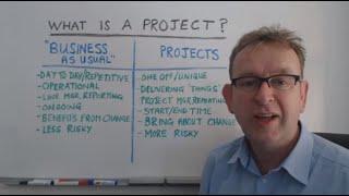 Business As Usual – What is a Project?