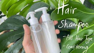 How do i make: Hair Shampoo (basic Formulation)-For all hair type +conditioning