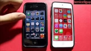 Styles Between iOS 6 and iOS 7