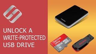 ‍ How to Unlock a Write Protected USB Drive, a SD or Micro SD Memory Card or a Hard Drive in 2021