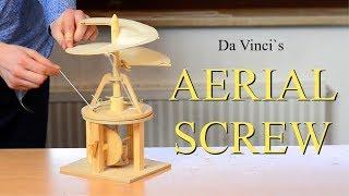 Building Leonardo Da Vinci´s flying screw | Do you think it can fly?