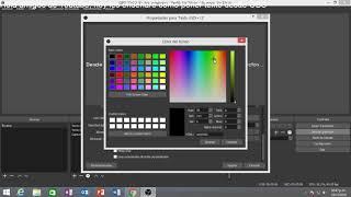 Cómo poner texto en OBS Studio