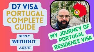 My journey to Portugal - D7 Visa 2024- Complete Guide- Apply without Agent/Consultant #d7 #portugal