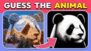 Guess by ILLUSION - Animal Edition  Easy, Medium, Hard Levels