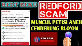 Aset REDT Dibekukan, Sekarang Muncul Petisi Aneh Korban Scam/Penipuan Redford Trading Ilegal