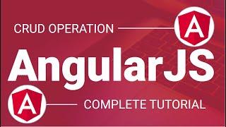 AngularJS : CRUD Operation [Basic Example]