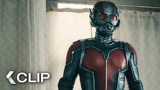 First Suit Up In The Bathroom Movie Clip - Ant-Man (2015)