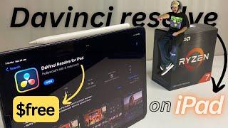 (Davinci reslove on ipad) Pros and Cons