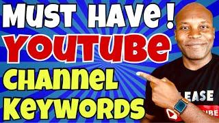 Youtube Channel Keywords