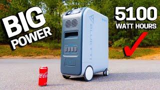 BIG POWER! 5100Wh Bluetti EP500 Battery Generator TEST & Review