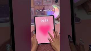 Try this on your iPad  iPadOS 17 lockscreen | homescreen wallpaper | apple iPad tips & tricks