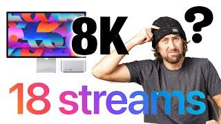 Can the Mac Studio Actually handle 18 Streams of 8K ProRes Video?