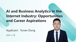 NUS BA Application Insights: My Perspective on AI and Business Analytics Trends