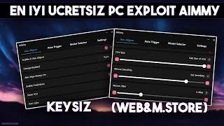 ROBLOX EN İYİ KEYSİZ PC EXPLOİT AİMMY! (Web & Microsoft Store)