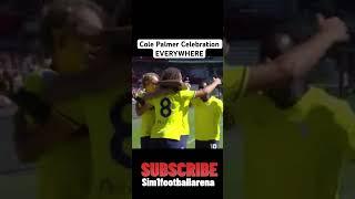 Cole Palmer Celebration EVERYWHERE #football #premierleague #trending #england #colepalmer #foryou