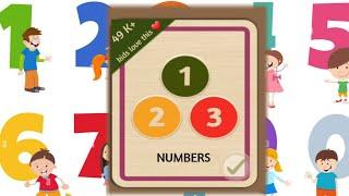 Learn & Listen123 numbers Letters- count Number-1 to 9...