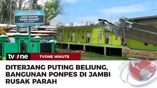 Puting Beliung Terjang Jambi, Dua Orang Terluka | tvOne Minute