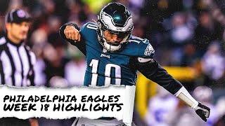 Philadelphia Eagles Highlights vs Cowboys - Week 18 2021 [HD]