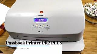 Olivetti 24-Pin Dot Matrix #PassbookPrinter | PR2 PLUS