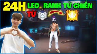 Free Fire | NTN thử thách “ 24H Leo Thách Đấu “ rank tử chiến bất ngờ bị Ngọc Diễm chê bắn gà ?