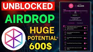 Unblocked Airdrop Huge Potential | Unblocked Airdrop Referral Code | New Crypto Airdrop