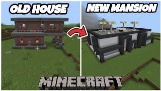 REBUILD MY OLD TO NEW MODERN HOUSE / MINECRAFT / SHINZz