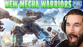 How Strong Are Mechas? Awesome Squad Gameplay  PUBG MOBILE