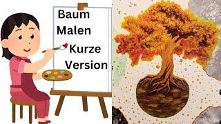 Baum malen/ Bild 2: Der Schatten der Erkenntnis/ Serie 29