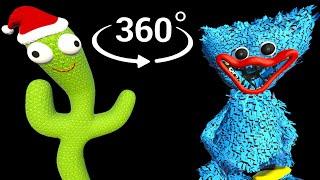 VR 360 CACTUS BEATBOX vs HUGGY WUGGY | 360 Cactus beatbox vs huggy wuggy