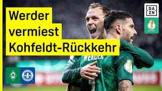 90.+4! Werder behält die Nerven: SV Werder Bremen - SV Darmstadt 98 | DFB Pokal | DAZN Highlights