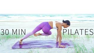 30 MIN FULL BODY WORKOUT || Intermediate Mat Pilates