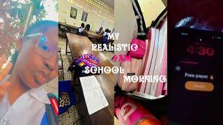 My realistic 4am school morning routine (high school senior in JA) grwm+chitchat+pack my bag. ￼