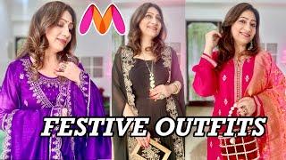 MYNTRA FESTIVE EDIT PART-2 | Classy Anarkali/ kurta sets/ Dhoti Set / Kaftan Set #Thehopestory