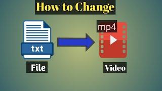 How to convert txt file into video  on Android without any app in hindi || Prem patel