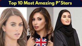 Top 10 Most Amazing Prnstars in 2024 || Top Amazing P*stars