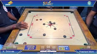 Mens Semi Final - II   K. Srinivas (PSPB) vs Prashant More (RBI)