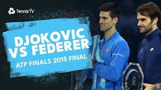 When Novak Djokovic Played Roger Federer in the 2015 Nitto ATP Finals Final!