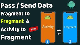 Send data from Fragment to Activity & Fragment to Fragment in Android Tutorials